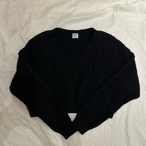 ARITZIA Sunday Best Cooper Cardigan - Picture 1 of 2